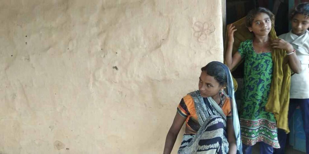 Laadki Bai had just returned from the MGNREGA Worksite