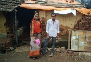 Sajna Bai and Nanuram with their child